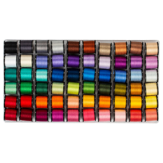 Anchor Embroidery Floss on Spools, 60 Pack