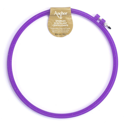 Anchor Sparkles Embroidery Hoop & Frame